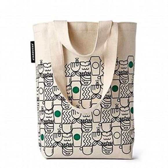 Starbucks Handbags - Starbucks Travel Tote Bag Siren Mermaid Coffee Cup